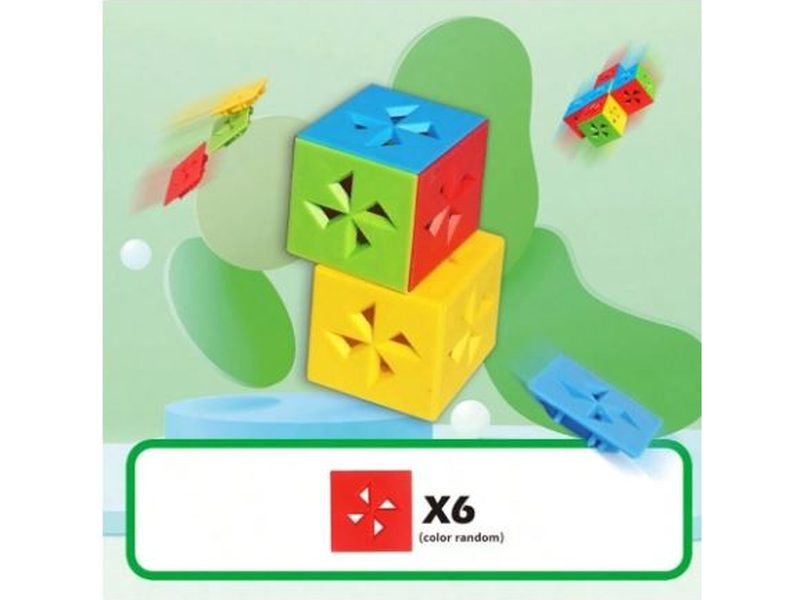 1 set de blocs de construction transformables 3D - Jouet puzzle pour enfants