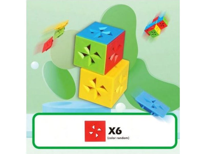 1 set de blocs de construction transformables 3D - Jouet puzzle pour enfants