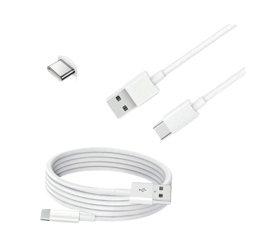 Cable de chargeur rapide USB de type A à USB C  - 3m blanc Dakar Dialy