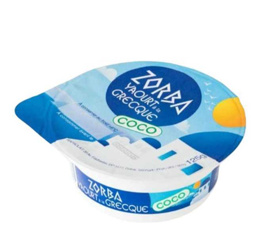 Zorba – Yaourt au Coco – 125 g