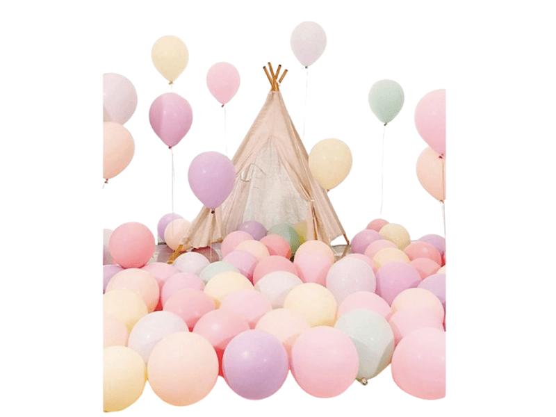 Ballons décoratifs en latex de couleurs mélangées modernes pour la fête,20 pièces