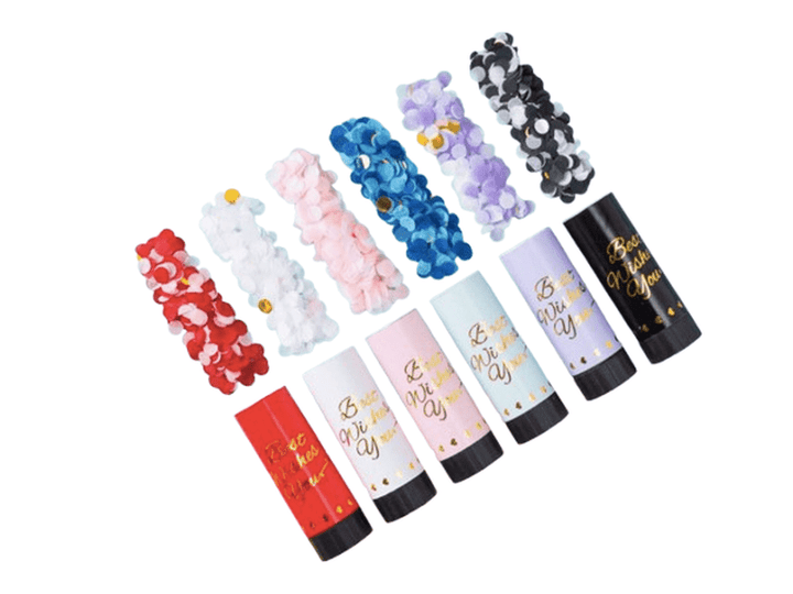 Accessoire de fête multicolore en papier soufflé à la main,3 PCS