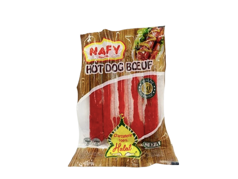 CDA S/V SAUCISSE HOT DOG 5pcs NAFY 200G