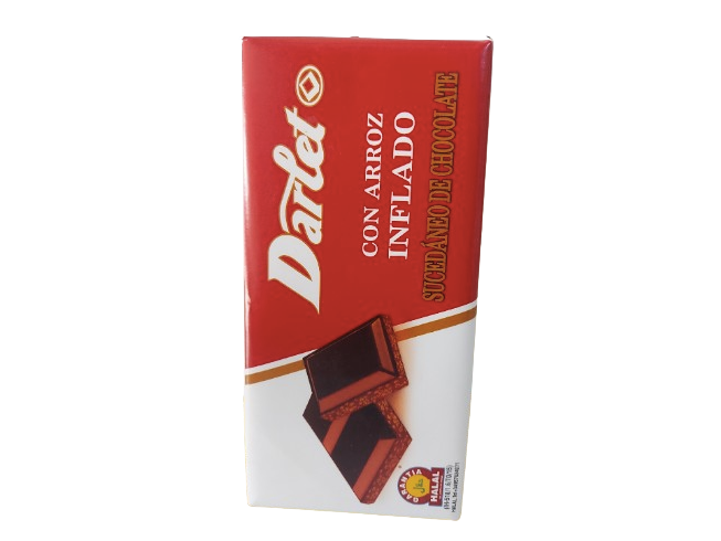 DARLET tablette de chocolat crispy   100G