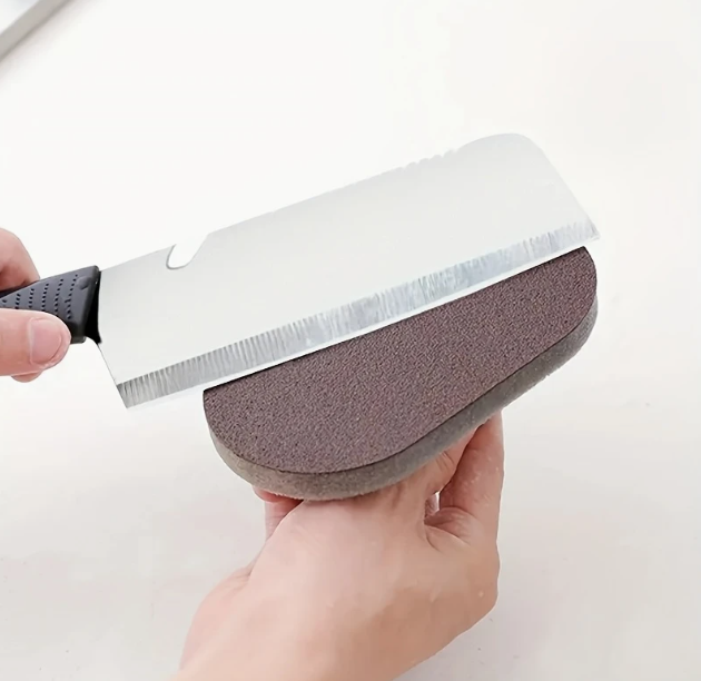 Gomme de Nettoyage Polyvalente avec Manche – Anti-Taches, Saleté & Rouille