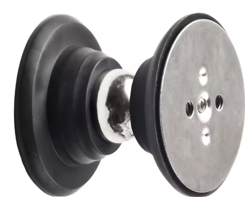 Butoir de porte magnétique en Silicone, 1 pièce, Anti-Collision, coupe-vent, aspiration de porte sans poinçonnage
