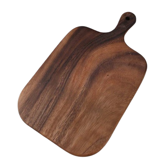 Planche à fromage en bois de rose avec poignée