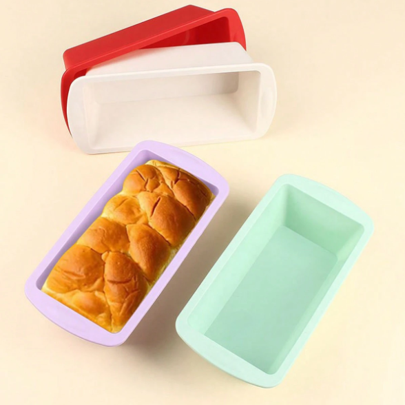 Moule Mini Gâteau Rectangulaire en Silicone GRIS
