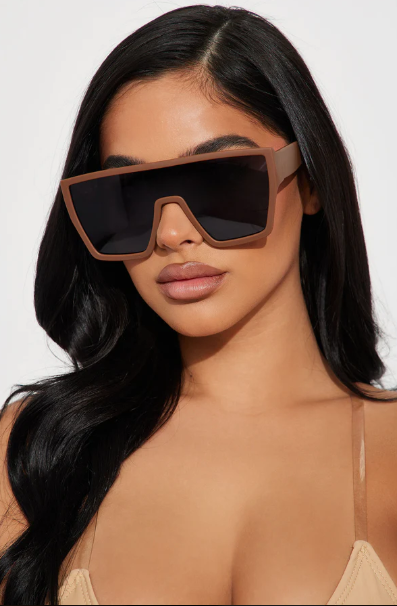 paire de lunette contour marron