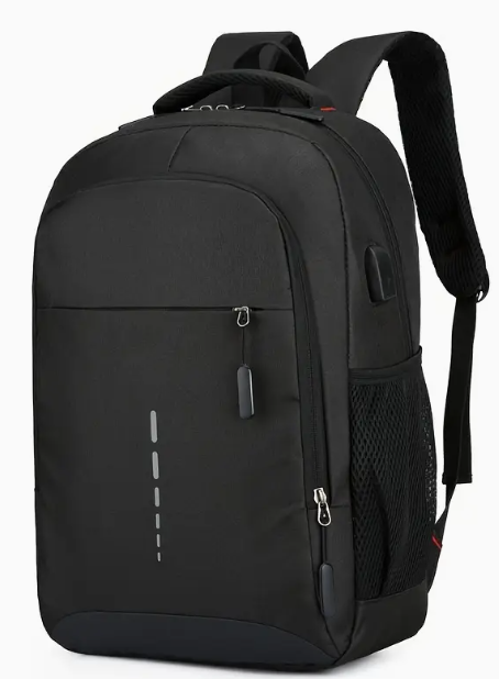Sac à Dos en Tissu Oxford de Grande Capacité - Sac Étudiant Durable pour Collège et Lycée