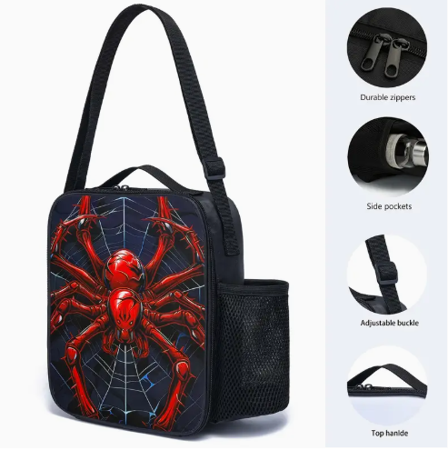 Sac à Déjeuner Araignée.