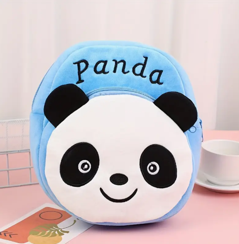 Sac à Dos Décontracté pour Jeunes avec Style Animal en Peluche Mignon, Sac à Épaule