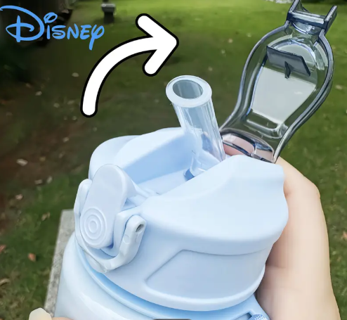 Gourde Disney Stitch –  Étanche Rose - 800 ml