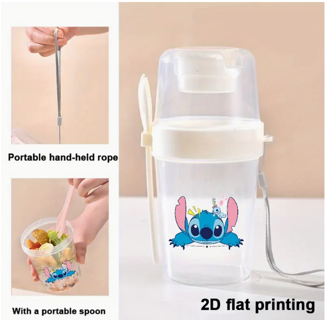 Mini LunchBox Stitch – Léger avec Couvercle