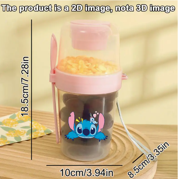 Mini LunchBox Stitch – Léger avec Couvercle