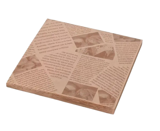 Feuilles de papier sulfurisé prédécoupées , paquet de 100
