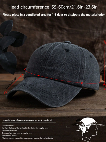 Casquette de baseball unisexe de couleur unie réglable, mode décontractée pour l'extérieur