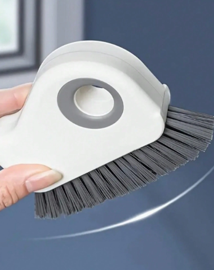 Brosse de nettoyage de rail de fenêtre 2-en-1