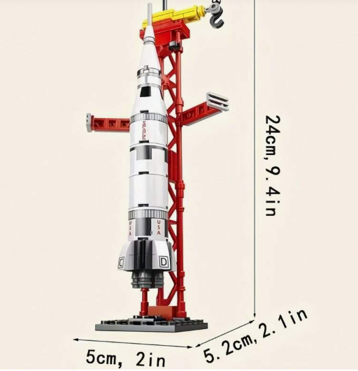 Jeux de blocs de construction de la série spatiale pour enfants