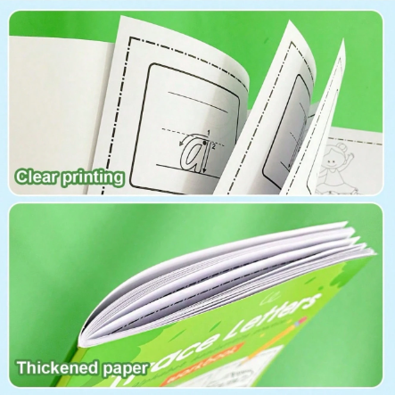 Livre d'exercices pour l'apprentissage de l'écriture et des lettres,