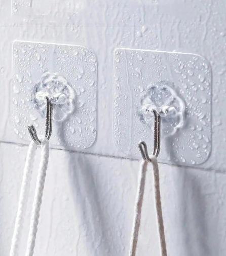 10  pièces Crochets muraux adhésifs, crochets sans dommage sans perçage