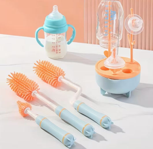 COSZY PIXIES - Lot de 3 goupillons de nettoyage pour bouteilles ou biberons