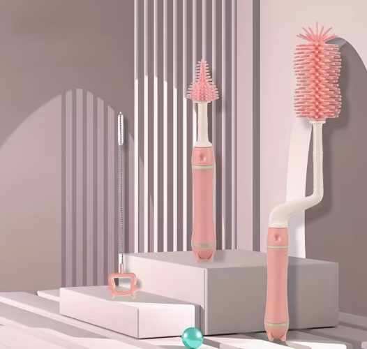 COSZY PIXIES - Lot de 3 goupillons de nettoyage pour bouteilles ou biberons