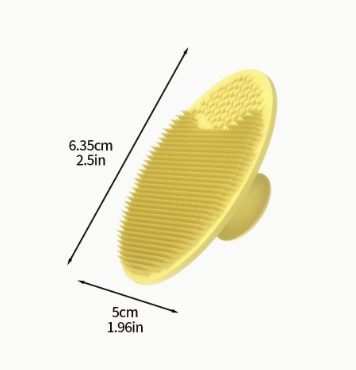 Ensemble de 3 Brosses de Douche en Silicone pour Cheveux