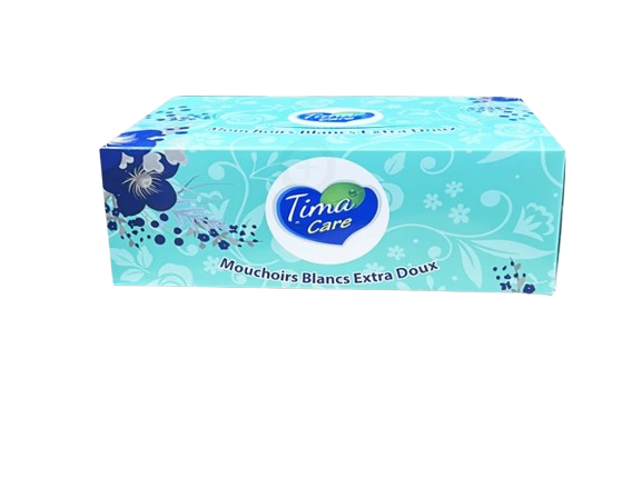 TIMA CARE- MOUCHOIRS BLANCS EXTRA DOUX 150PCS