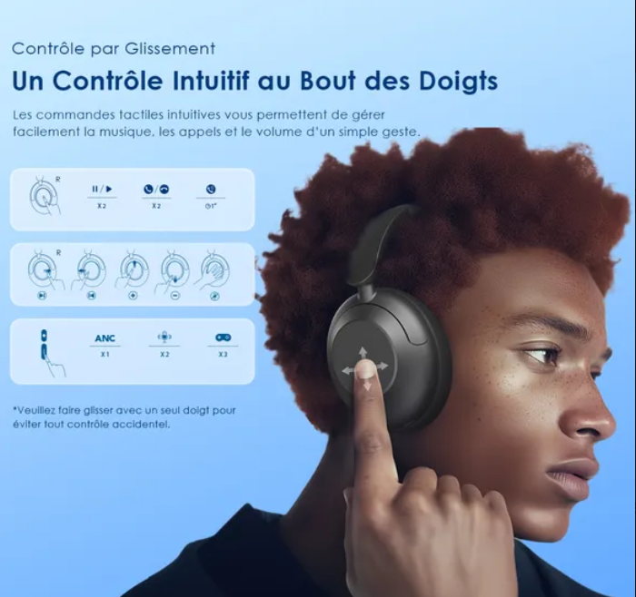 ORAIMO – Casque Bluetooth Sans - BoomPop pro OHP-917