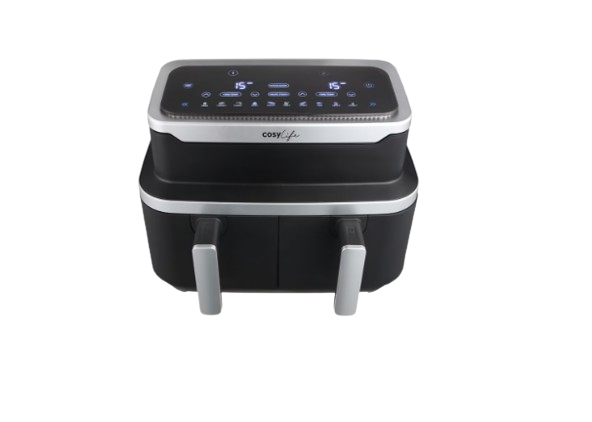 Cosylife – Friteuse à air chaud multifonctions double bac