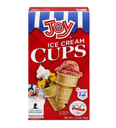 Joy – Gobelets à Glace – 50 g (12 pièces)