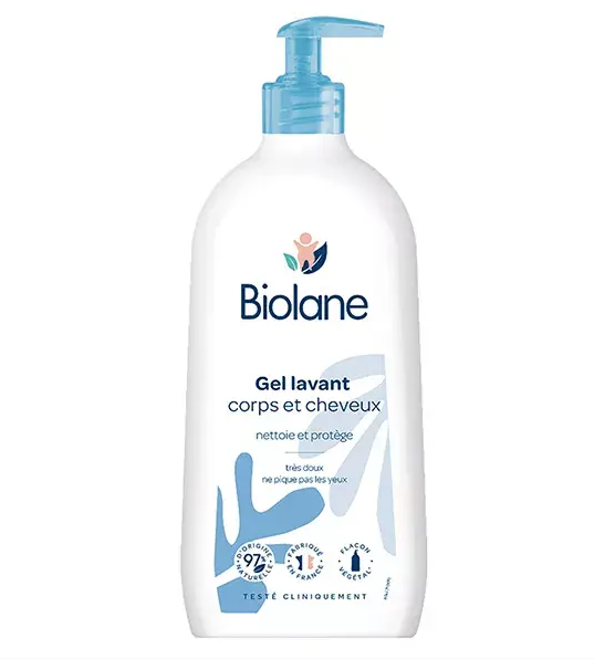 Biolane Gel 750ml Corps Cheveu