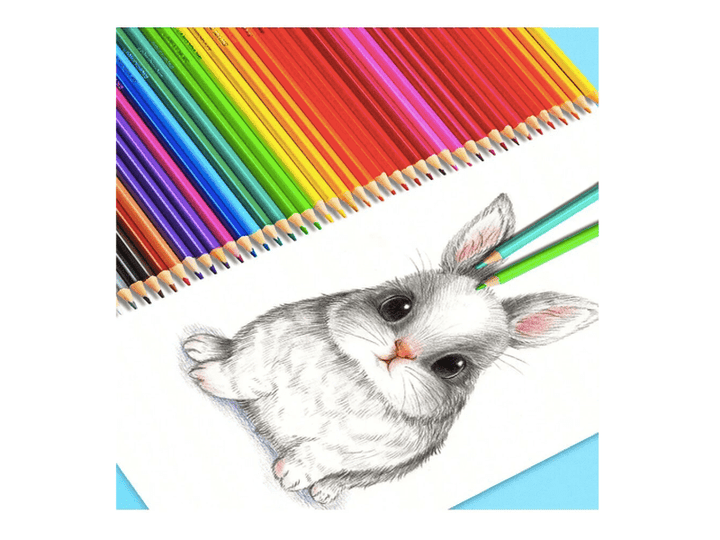 48 pièces Crayons de couleur