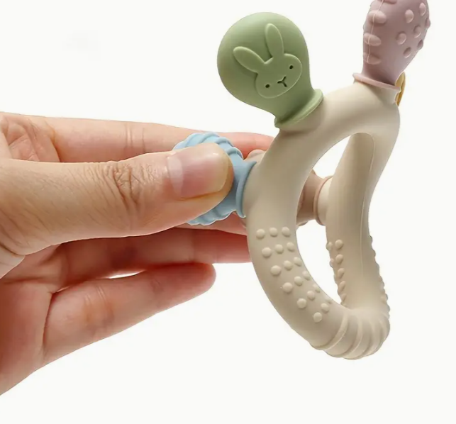 Jouets de Dentition Silicone – Doux & Mignons, Fille ou Garçon