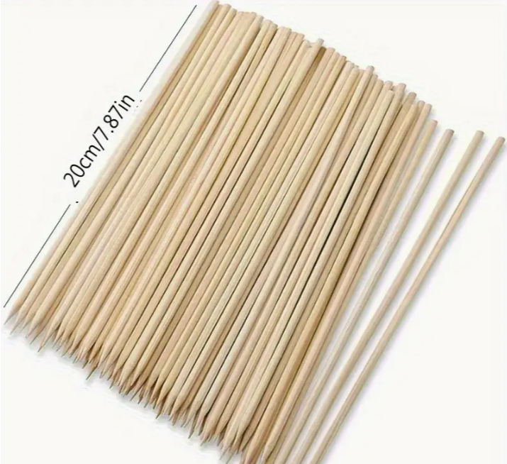 Pics en Bambou Naturel 20cm – Lot de 100 pour BBQ & Apéritifs