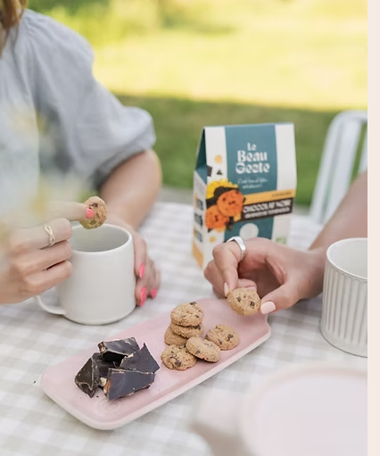 LE BEAU GESTE - Cookies chocolat & graines de tournesol - 130G
