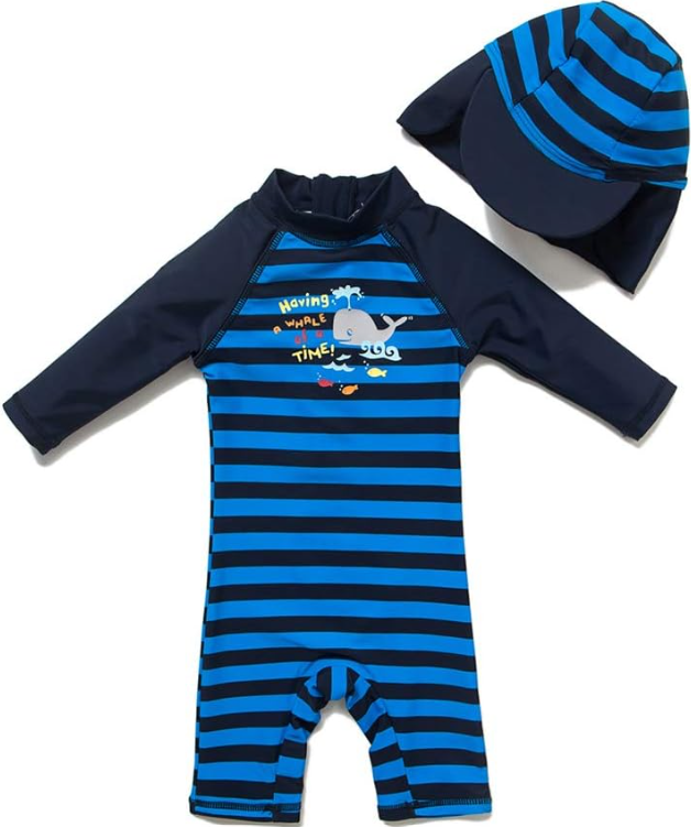 Maillot de bain pour petit garçon, bleu