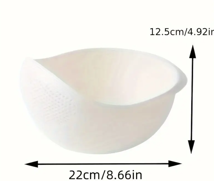 Passoire de cuisine blanche minimaliste