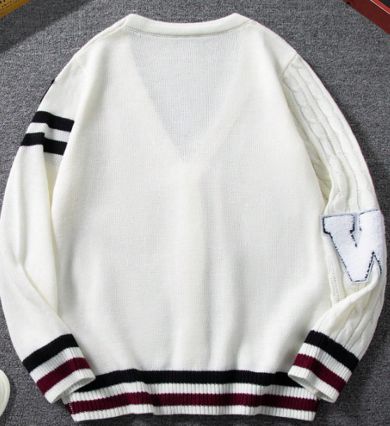 Manfinity Hypemode Cardigan à manches longues pour hommes, imprimé lettre et cœur, taille XL