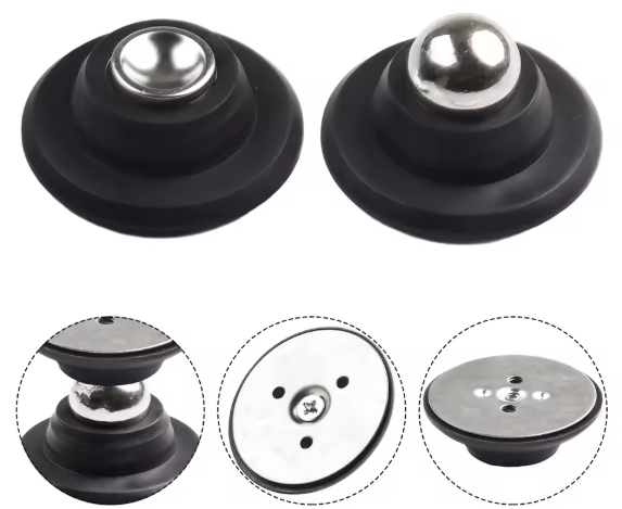 Butoir de porte magnétique en Silicone, 1 pièce, Anti-Collision, coupe-vent, aspiration de porte sans poinçonnage
