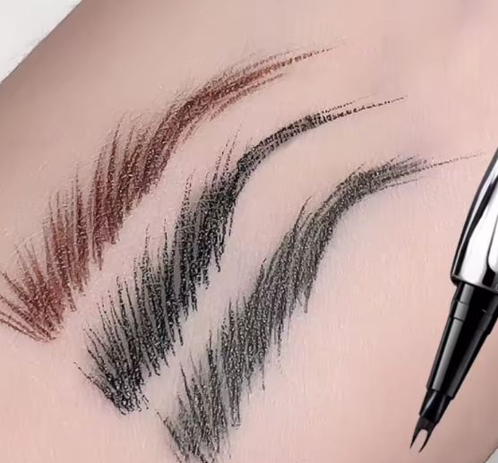 Crayon sourcils liquide 2 fourchettes imperméable