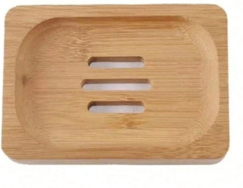 Porte-savon en bois vintage pour salle de bain