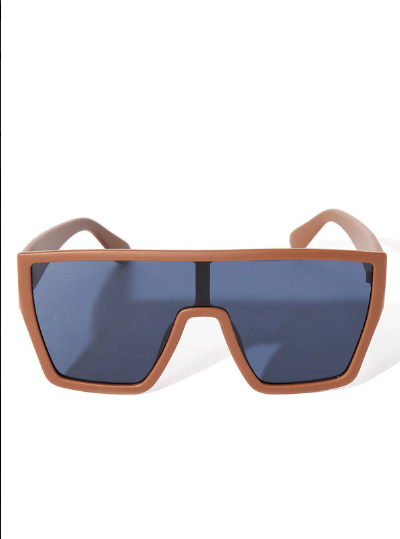 paire de lunette contour marron