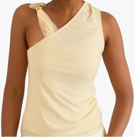 Haut jaune poussin avec boucle taille S