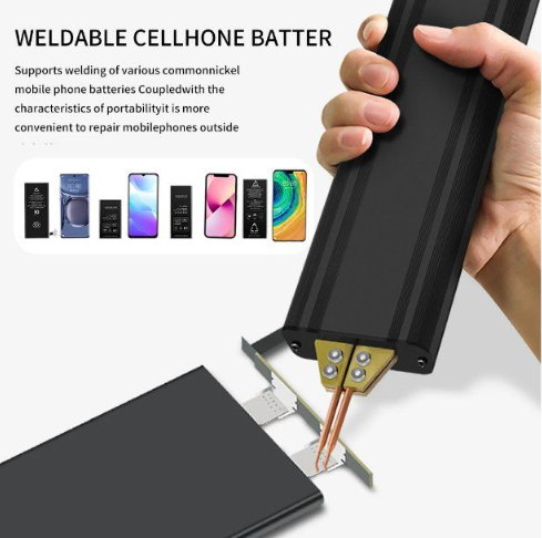 Soudeuse par points portable à batterie manuelle DIY pour bandes de nickel.