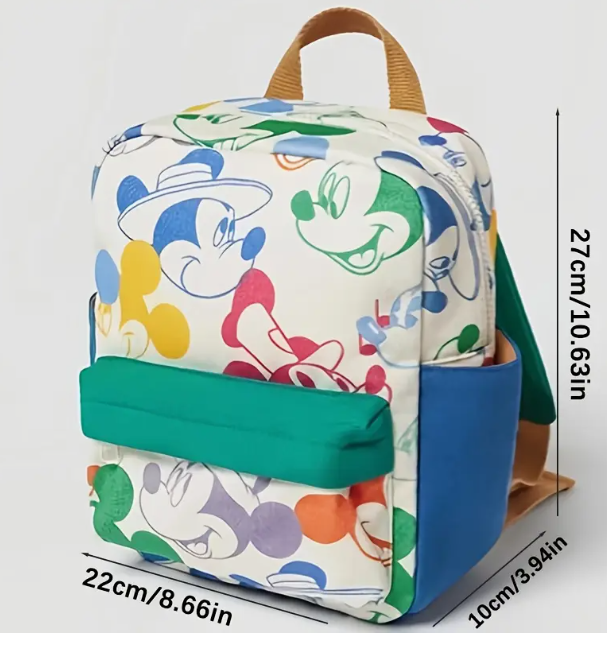 Sac à Dos de Dessin Animé Disney Mickey Mouse, Mignon et Décontracté