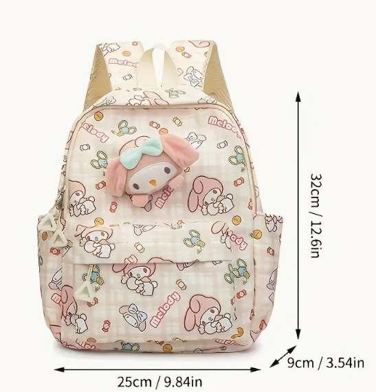 Sac à Dos Décontracté Hello Kitty – Rose