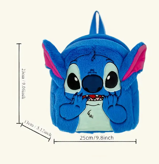 Sac à Dos Peluche Disney Stitch – Sangles Réglables