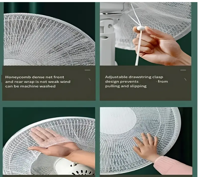 Protège-Ventilateur Anti-Poussière 3 pièces